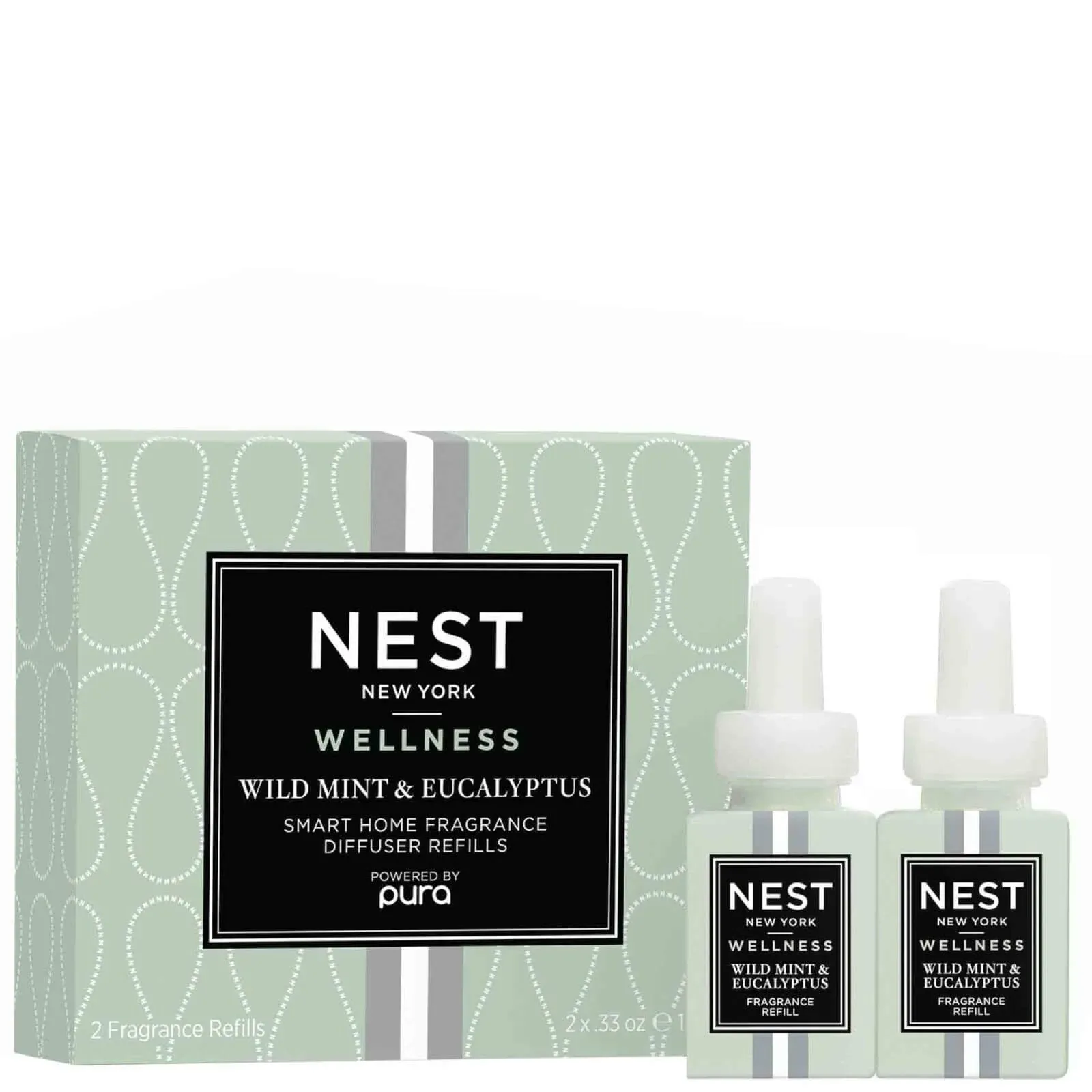 Nest New York Wild Mint & Eucalyptus Smart Home Fragrance Diffuser Refill