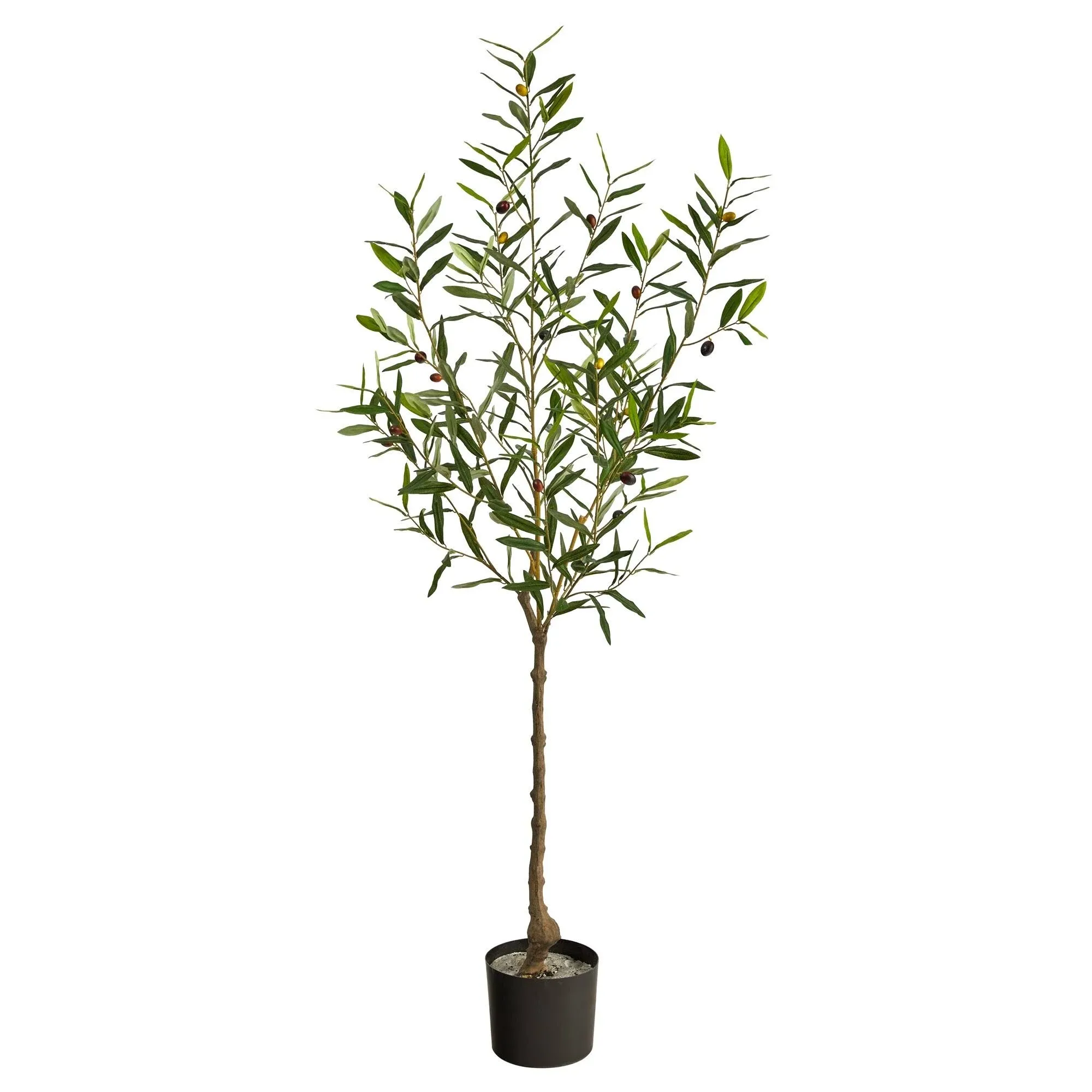 Nearly Natural 5 ft. Olive Artificial Tree