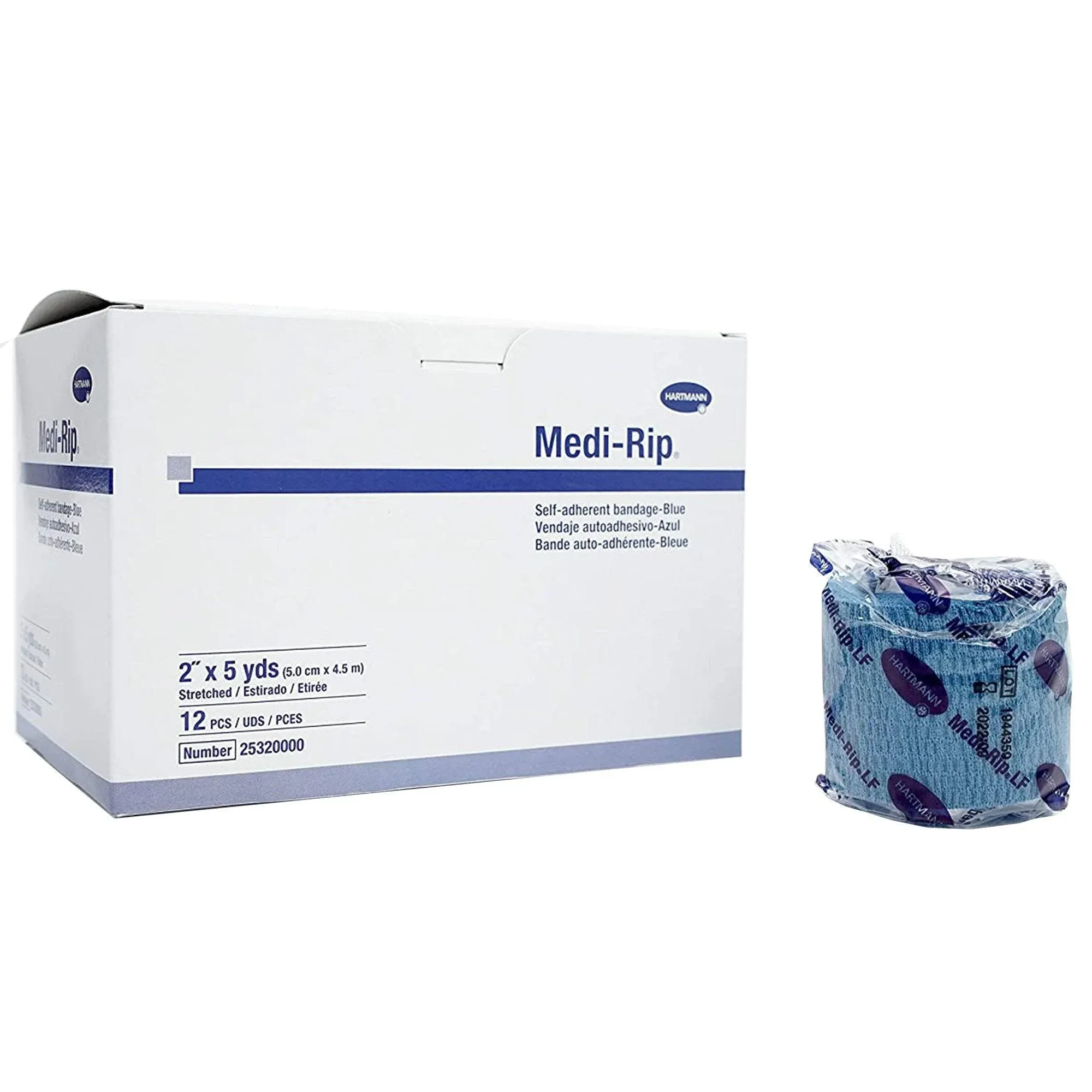 Hartmann Self-Adherent Cohesive Bandage 4" x 5 Yd 12 Ct