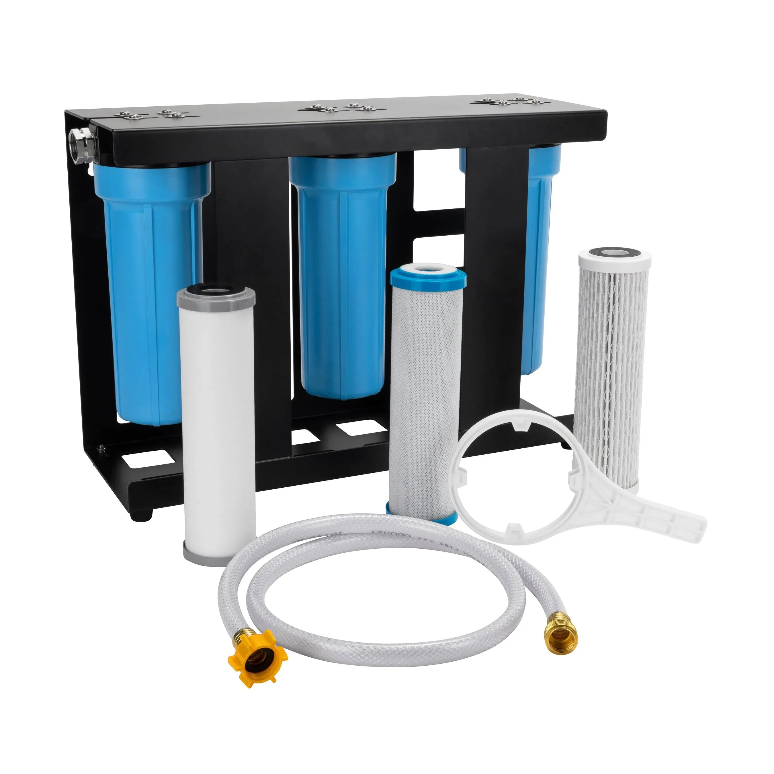 Camco Evo X3 Triple Stage Premium RV Water Filter Kit 40649