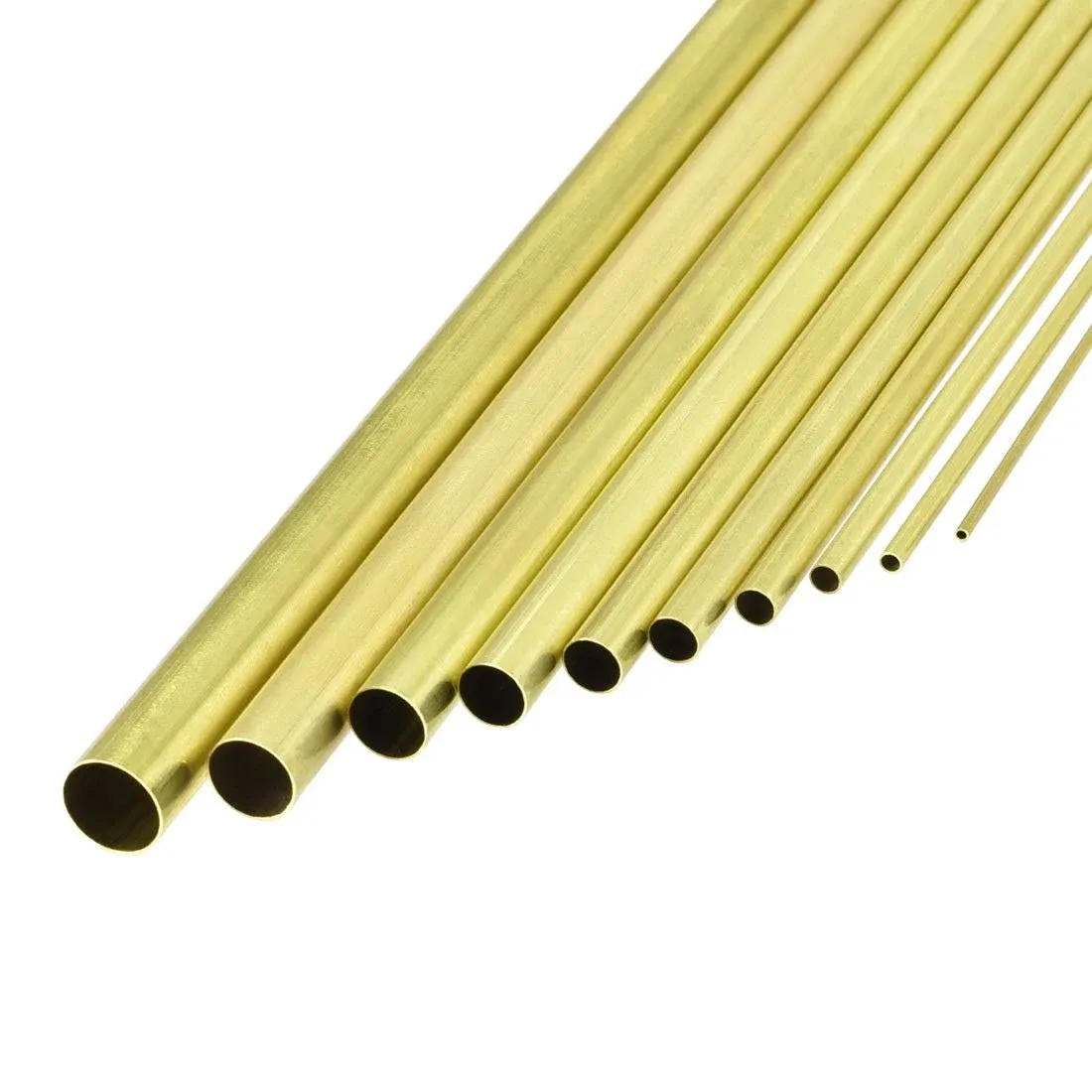 Uxcell Brass Round Tube OD Wall Thickness Length