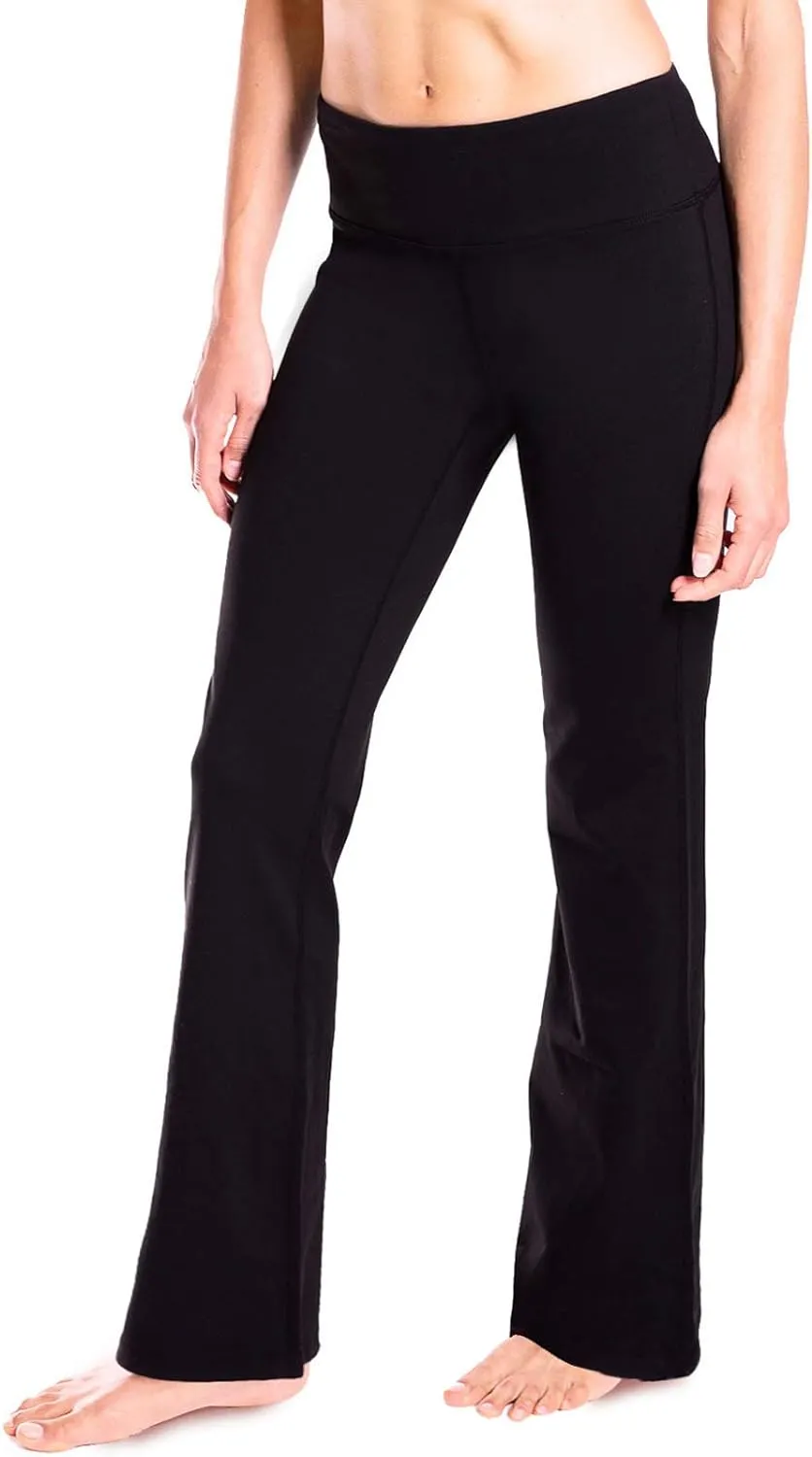 Yogipace 27/28/29/30/31/32/33/35/37 Inseam,Petite/Regular/Tall, Womens Bootcut ...