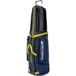 Founders Club Golf Travel Cover Luggage for Golf Clubs with ABS Hard Shell Top Travel Bag (Blue)