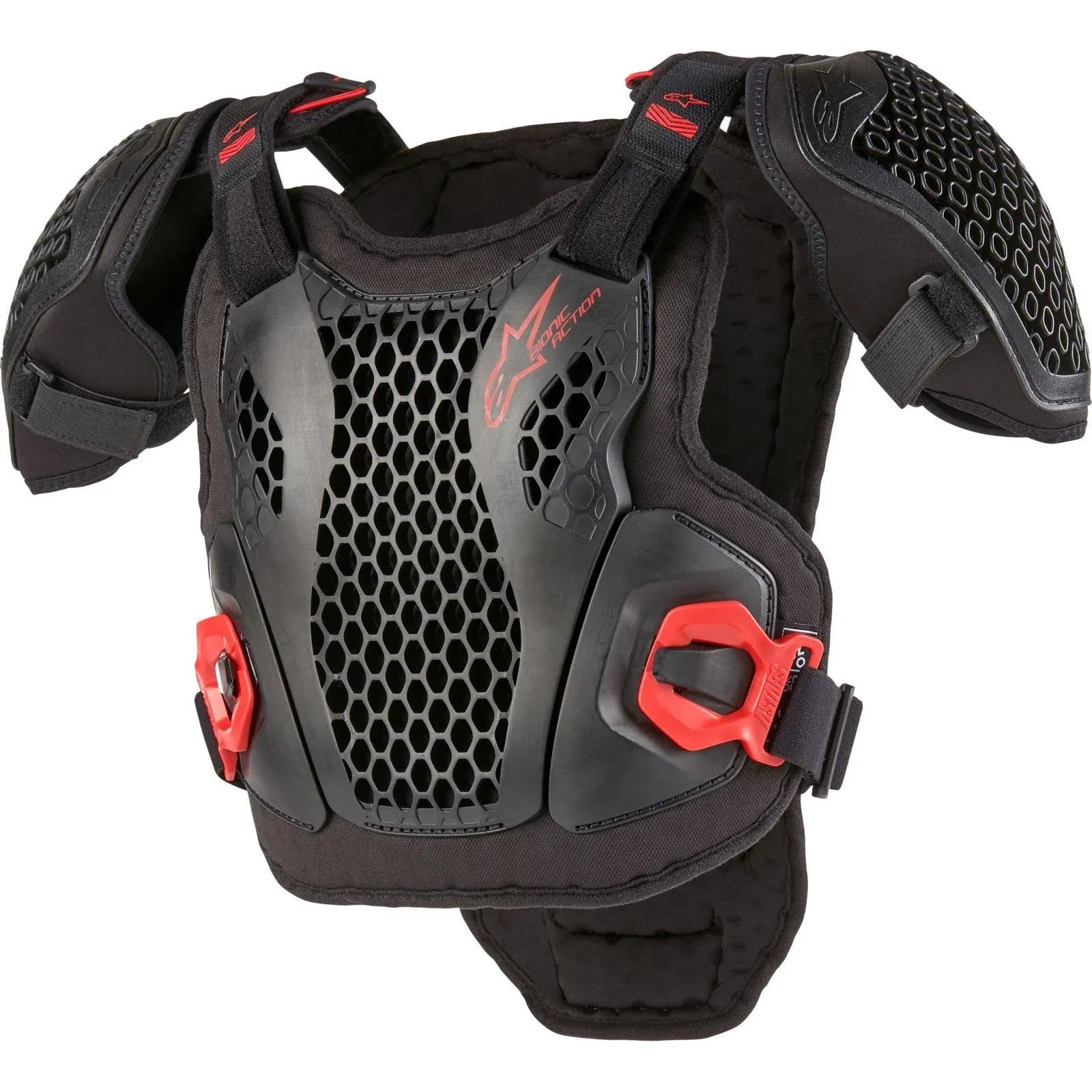 Alpinestars Youth Bionic Action Chest Protector Black/Red S/M