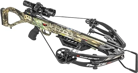 Killer Instinct Fierce 405 Crossbow Package. The Fierce 405 is The Best Crossbow for Hunting Whether Your A Seasoned Veteran Or Training Your Kids for Their First Time Out.