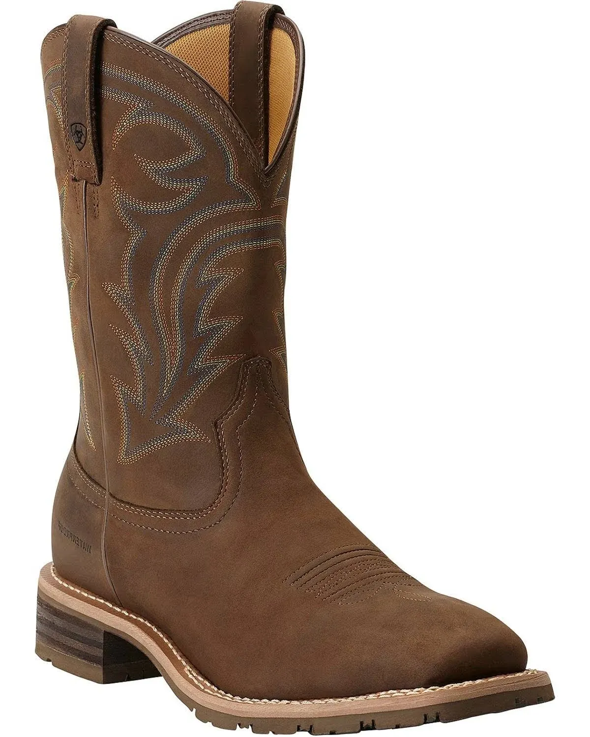 Men's Ariat Tycoon Western Boots 10 Bar Top Brown