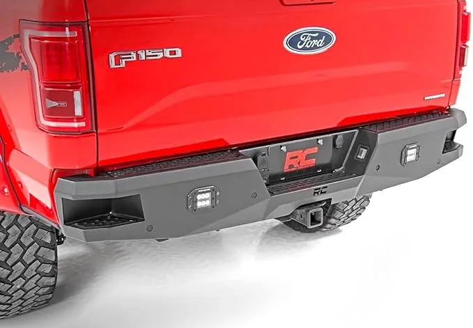 Rough Country Heavy Duty LED Rear Bumper for Ford F-150