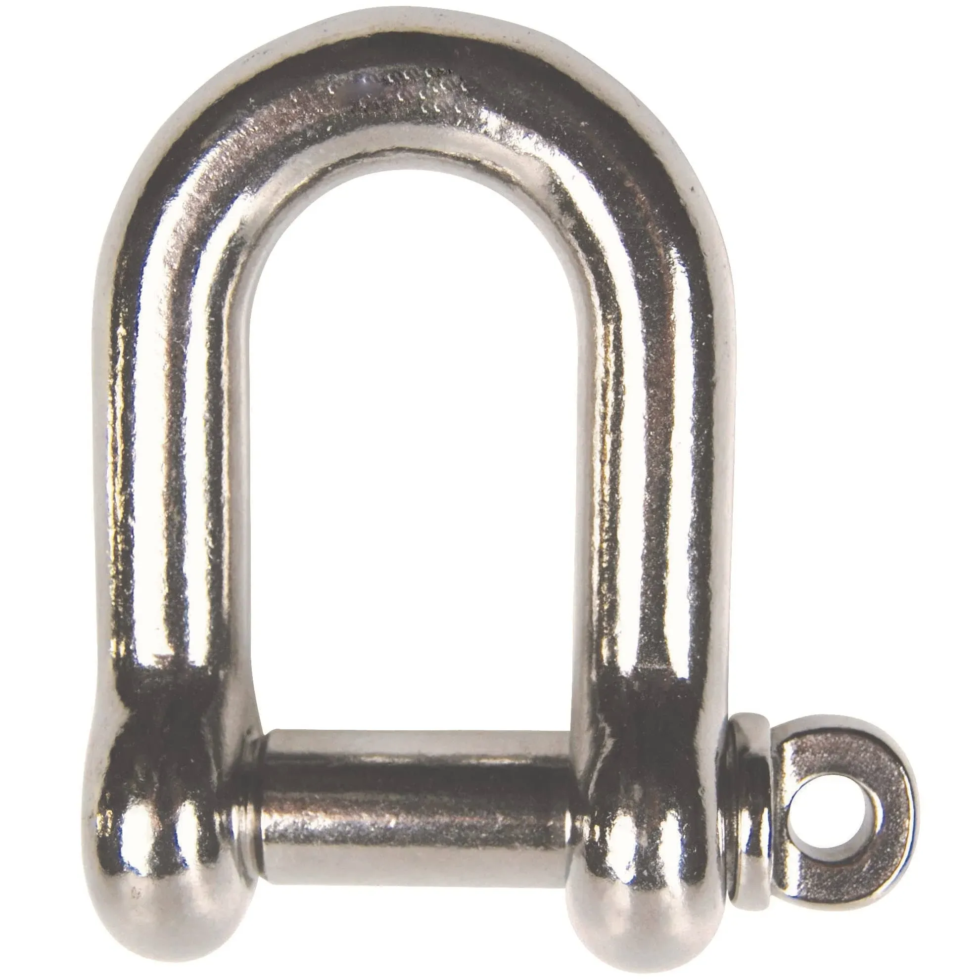 5/8" Type 304 Stainless D Shackle