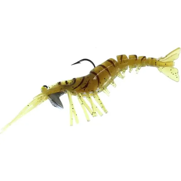 Vudu Fishing Lure E-VS40-14-07 Jumbo Shrimp 4" 1/4 oz Rootbeer