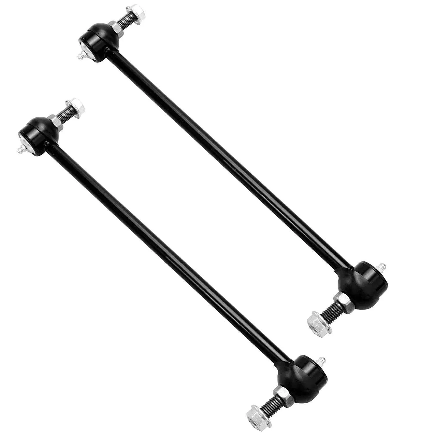 Detroit Axle - Front Sway Bars for Chevrolet Traverse Buick Enclave GMC Acadia Limited Saturn Outlook, 2 Stabilizer Sway Bar End Links Pair Set Replacement