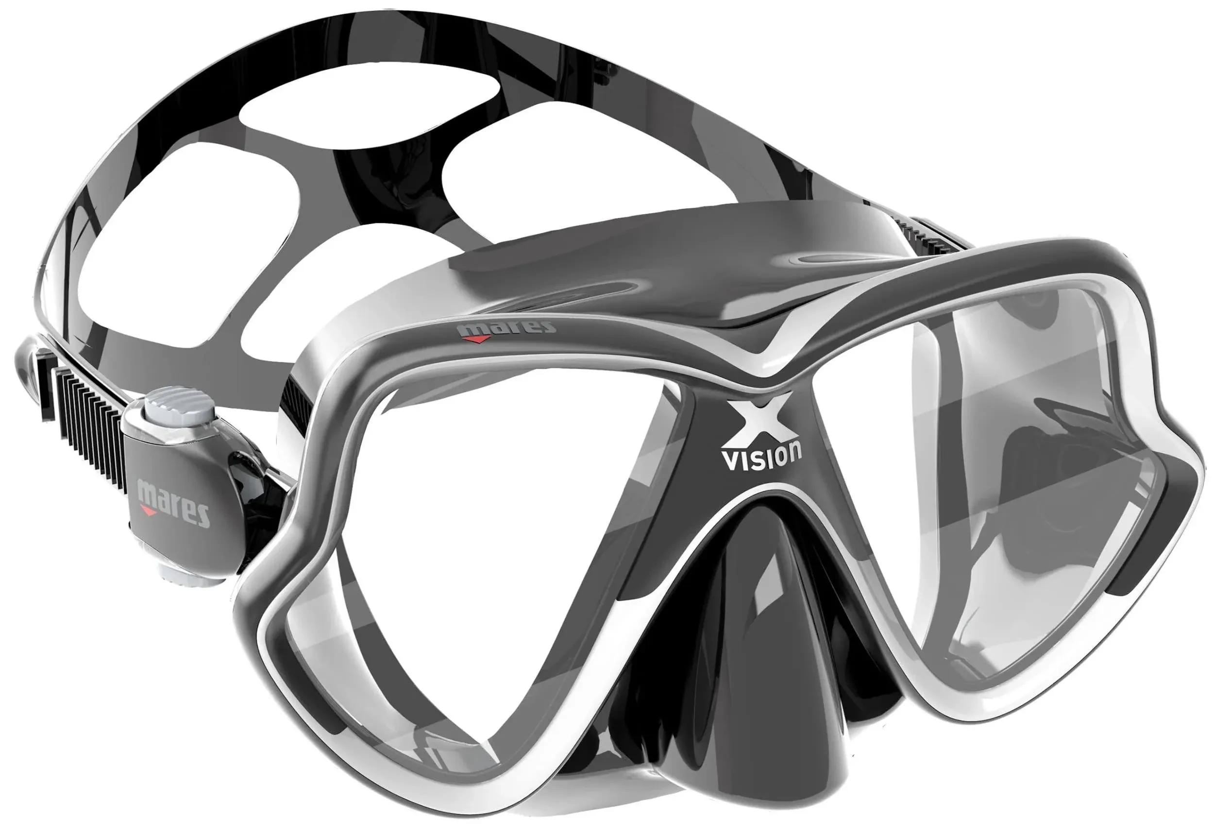 Mares X-Vision Mid 2.0 Mask - Black/White