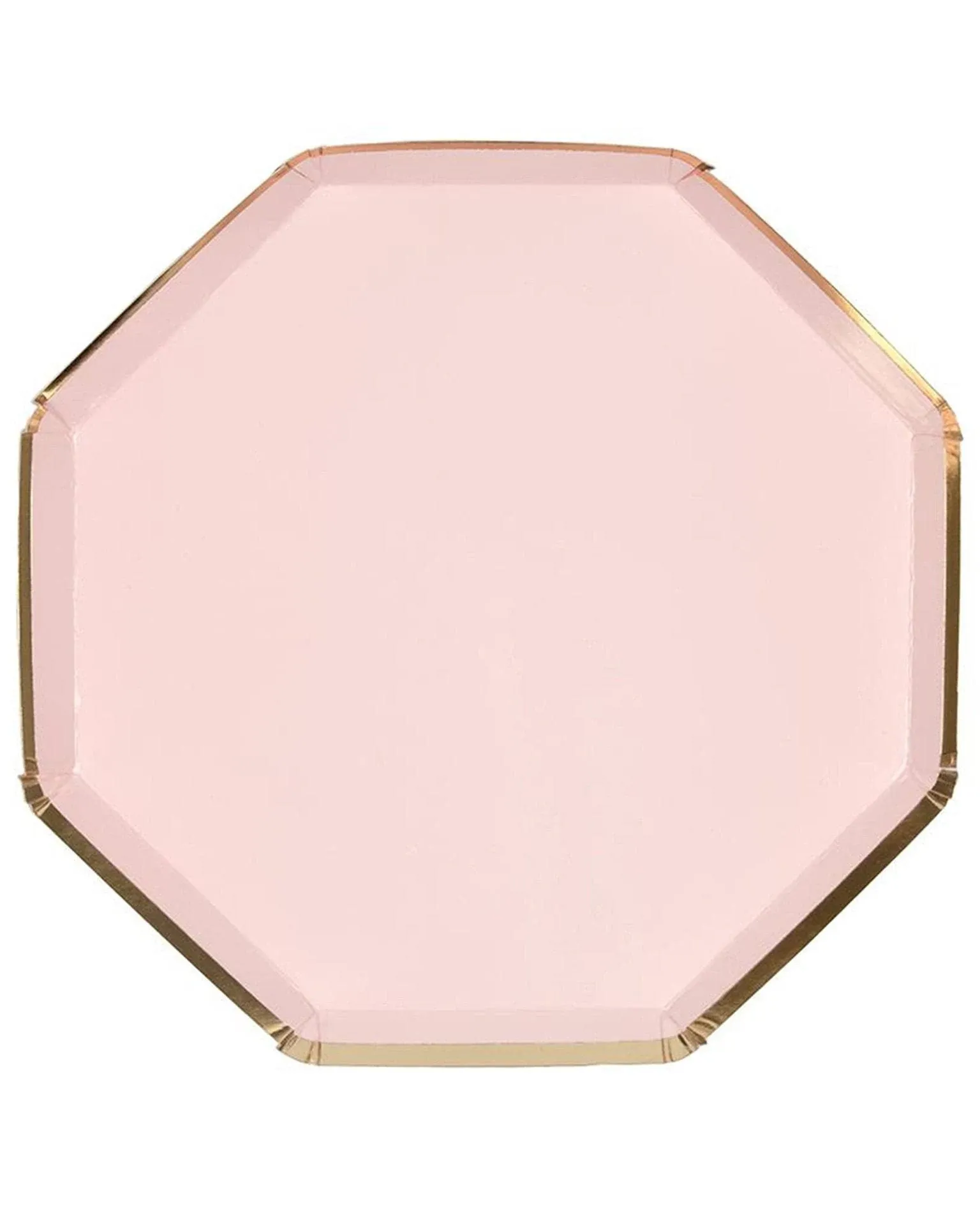 Dusky Pink Dinner Plates (x 8)