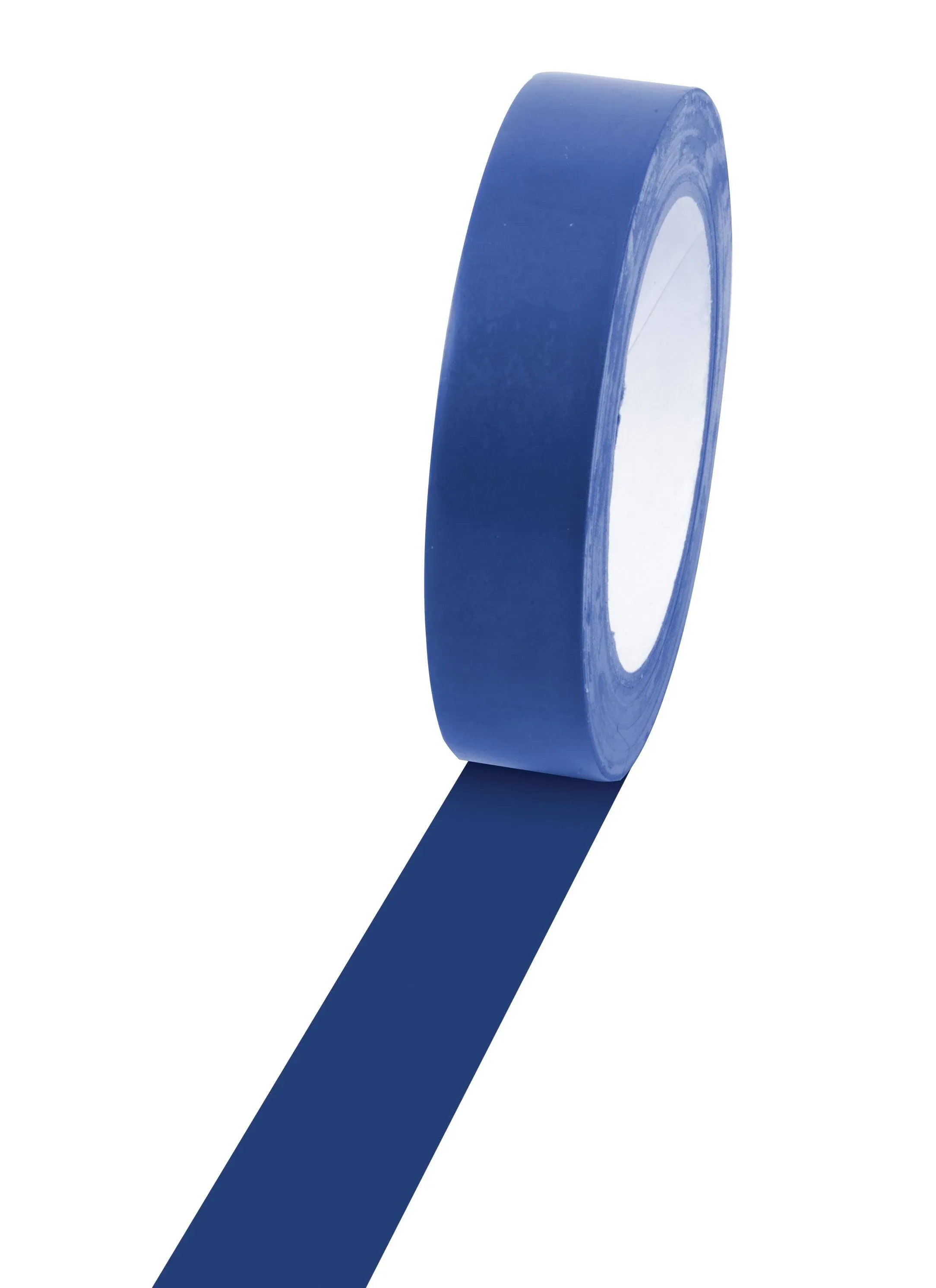 Champion Sports Vinyl Tape, 1” Wide x 36 Yards Long, Blue - Durable Floor Marking Tape for Social Distancing, School, Gyms, Restaurants - Tough Floor Tape for Heavy Foot Traffic and Equipment