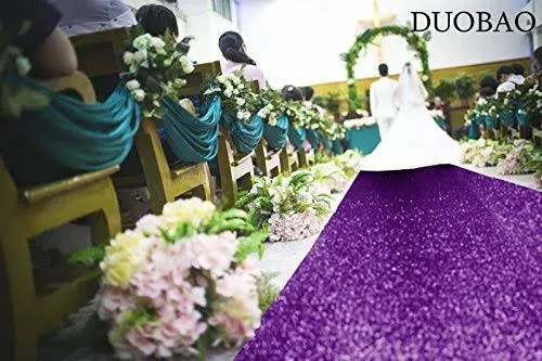 Aisle Runners for Weddings 2FTx15FT Sequin Aisle Runner Wedding Ceremony Deco...