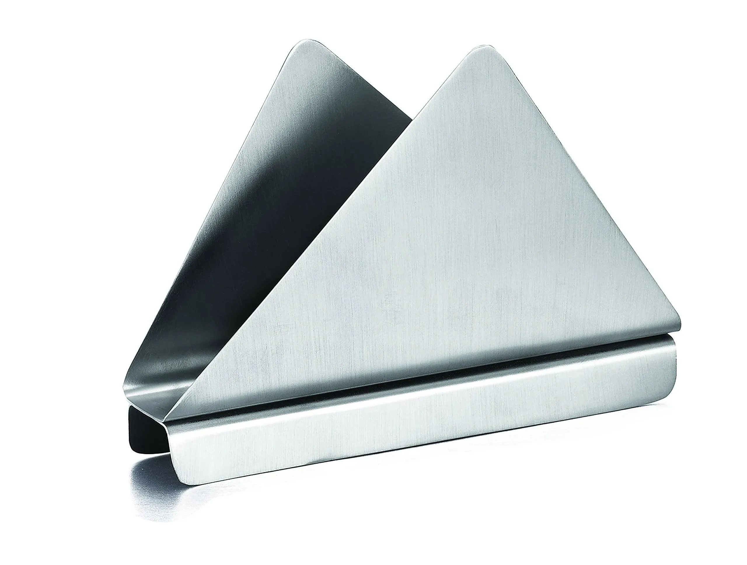 Tablecraft 222 Angled Napkin Holder, Brushed Stainless Steel