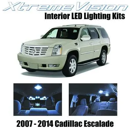 Xtremevision Interior LED for Cadillac Escalade 2007-2014 (16 Pieces) Cool...