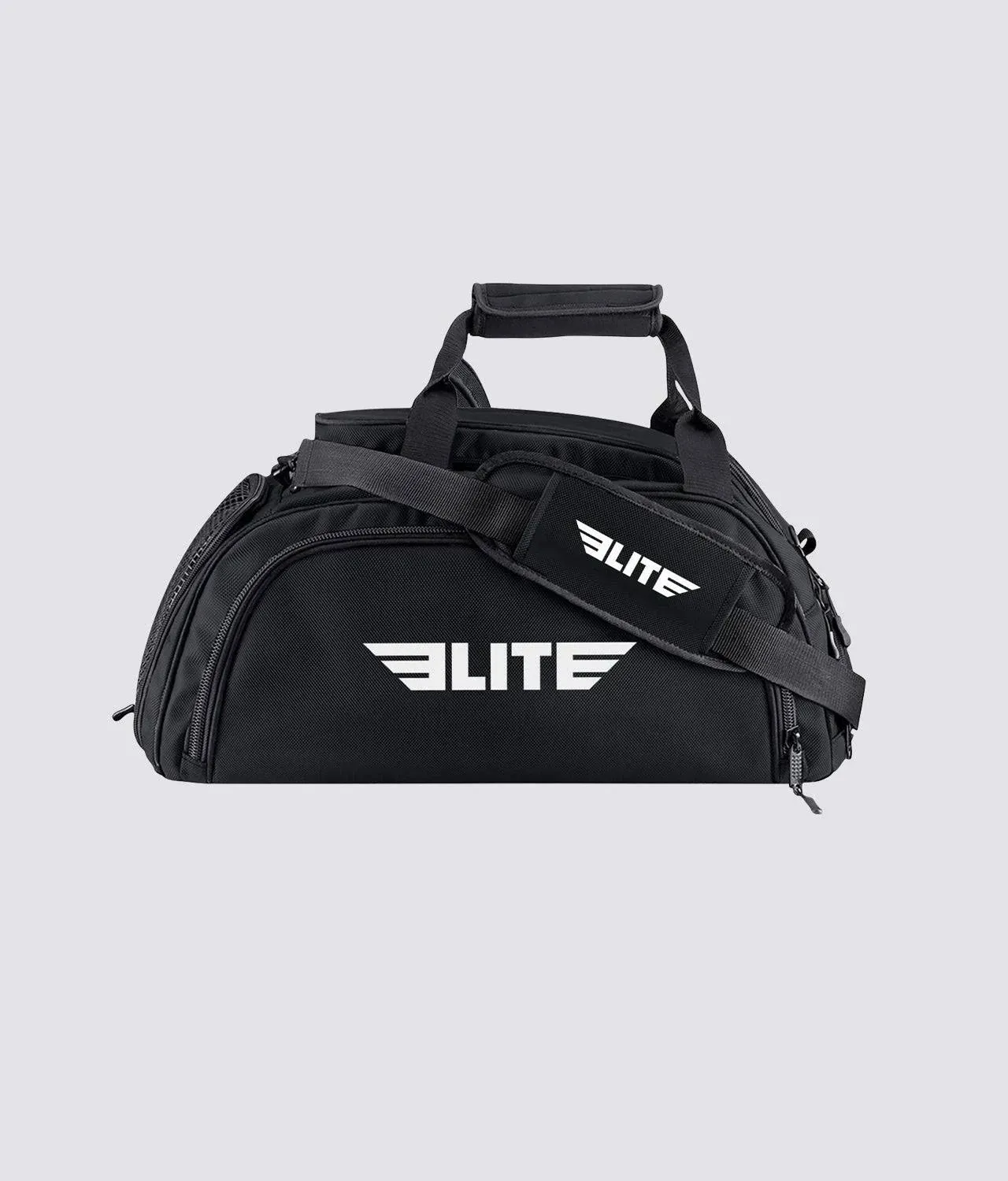 Warrior Black Large Duffel Jiu Jitsu BJJ Gear Gym Bag