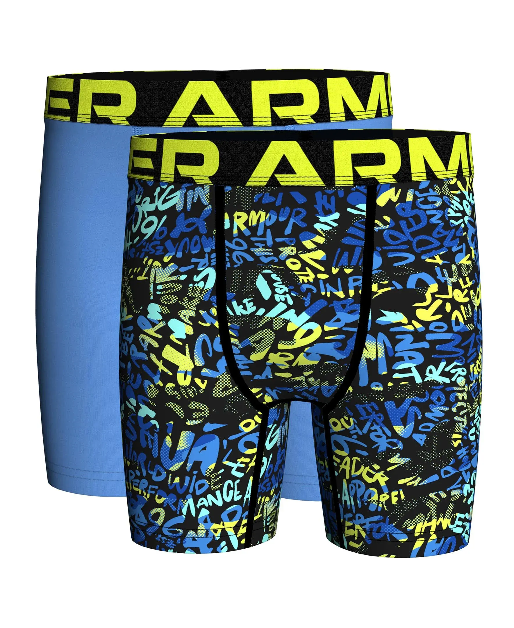 Under Armour Boys' Performance Boxer Briefs