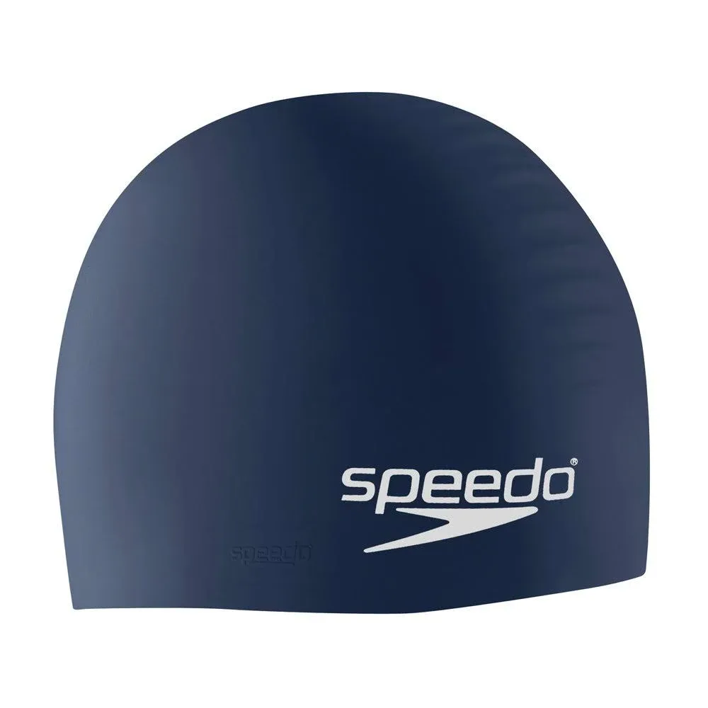 Speedo Silicone Swim Cap - Navy