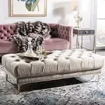 ZARYA TUFTED RECTANGULAR BENCH, BCH6300B