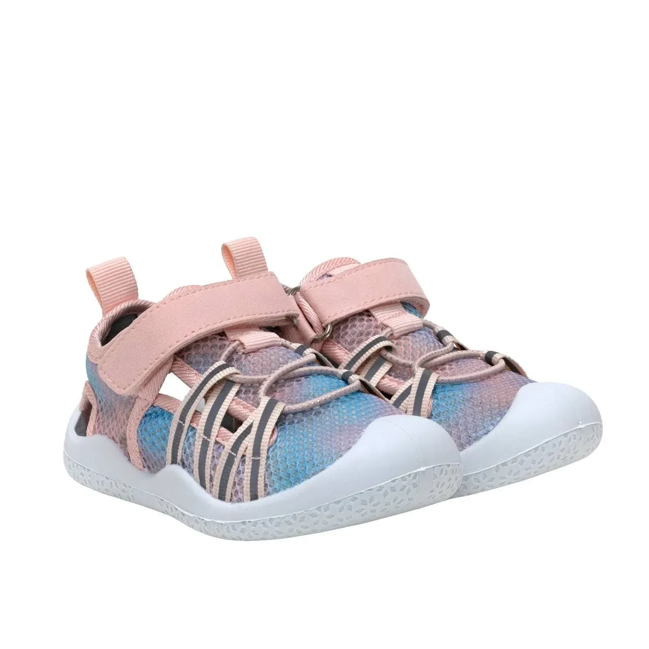 Robeez - Gradient Mesh Water Baby Shoes in Light Pink - Girl's Size 8