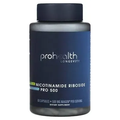 ProHealth Longevity Nicotinamide Riboside Pro 500 500Mg. 60 Capsulas