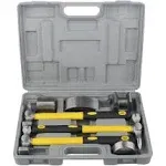 DAYUAN 7pcs Auto Body Repair Kit Craft Panel Beating Hammer and Dolly Set Dent Fender Tool at MechanicSurplus.com