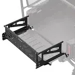 KEMIMOTO UTV Bed Extender Compatible with Pioneer 700-4, Pioneer 1000-5 2016 2017 2018 2019 2020 2021 2022 2023 2024, Durable Steel Cargo Tailgate Extender Cargo Gate Accessories