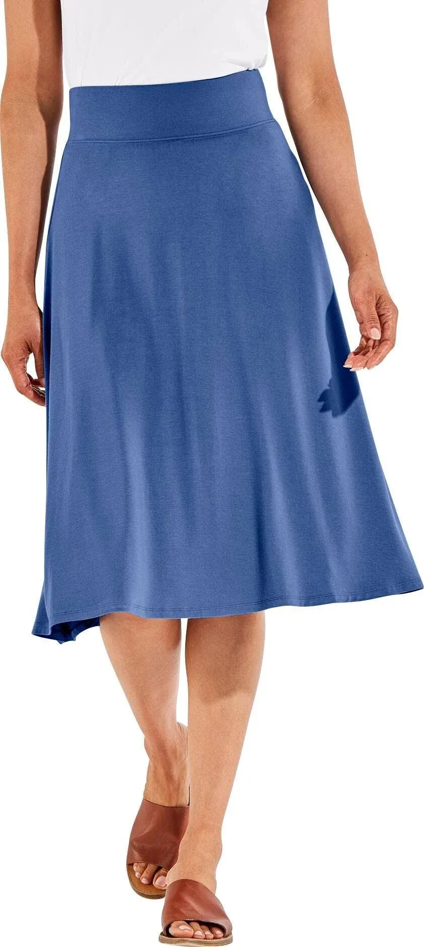 Coolibar UPF 50+ Women's Marigot Midi Skirt - Sun Protective