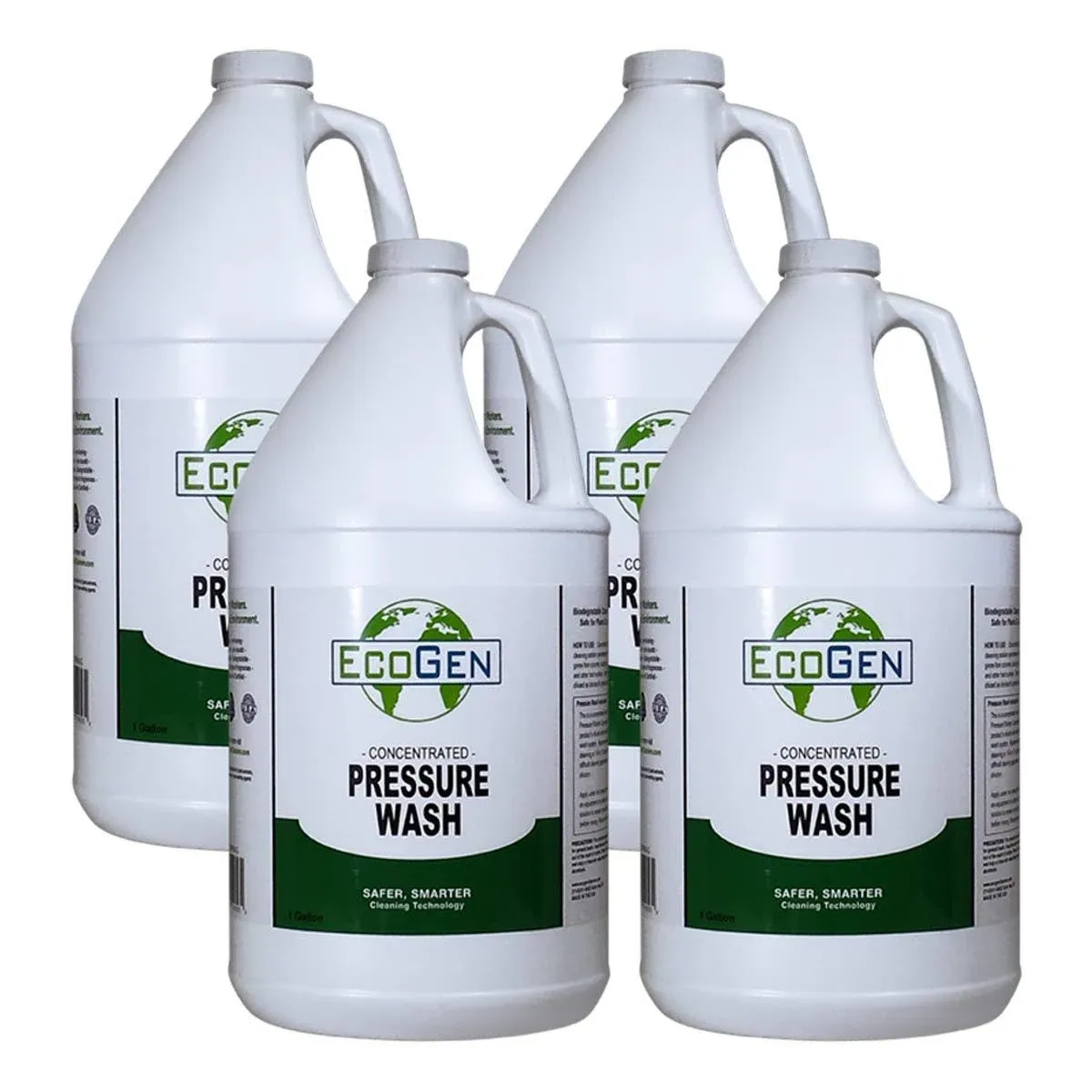 EcoGen ECOPRW-GCS Pressure Washer Cleaner Concentrate, 1 gal (Pack of 4)