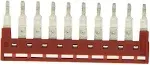 DIN Rail UL Dinkle Jumpers DSS2.5N-10P 12 AWG 10 Pole for DK2.5N 5 Quantity