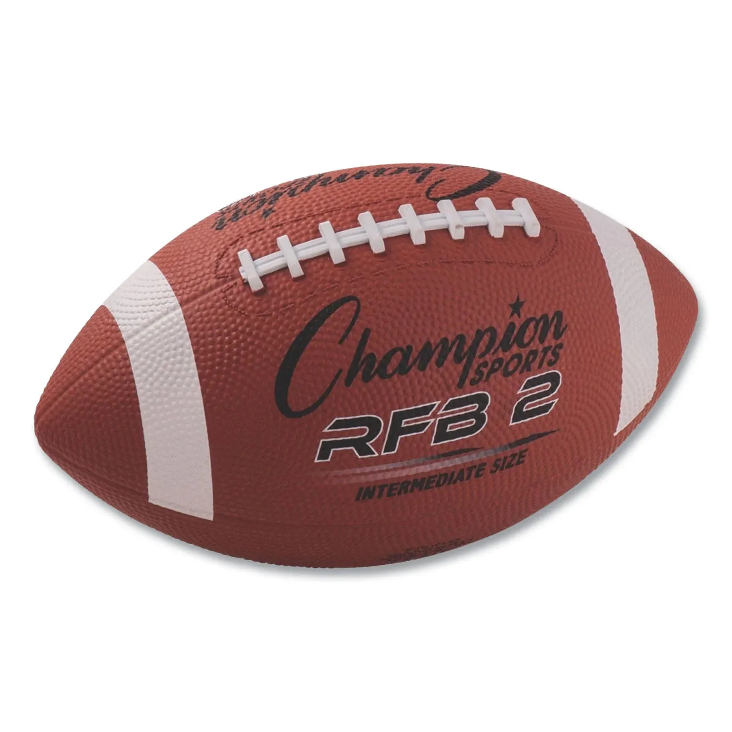 Pack of 1 - Champion Sports RFB2 Rubber Sports Ball for Football Intermediate x