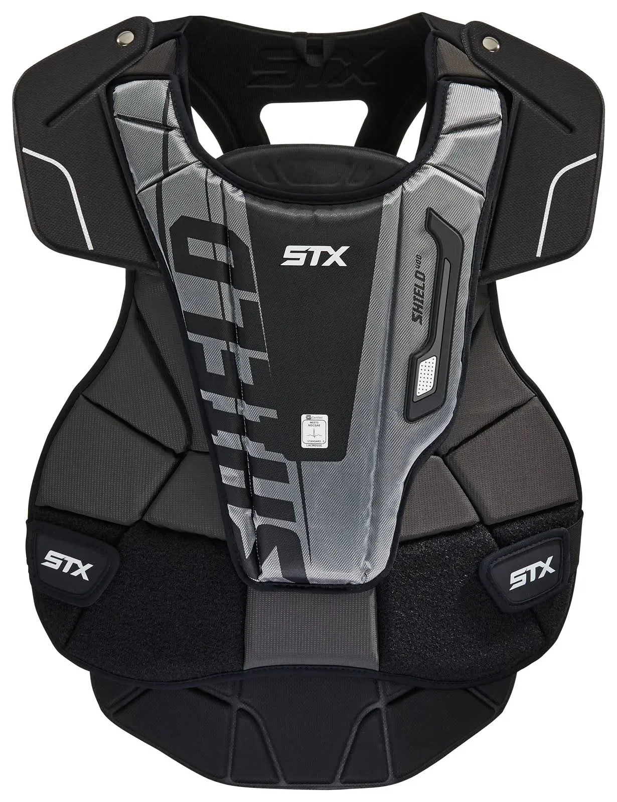 STX Lacrosse Shield 400 Chest Protector, Small , Black