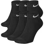 Nike Everyday Low Cotton Cushioned Socks 6 Pack