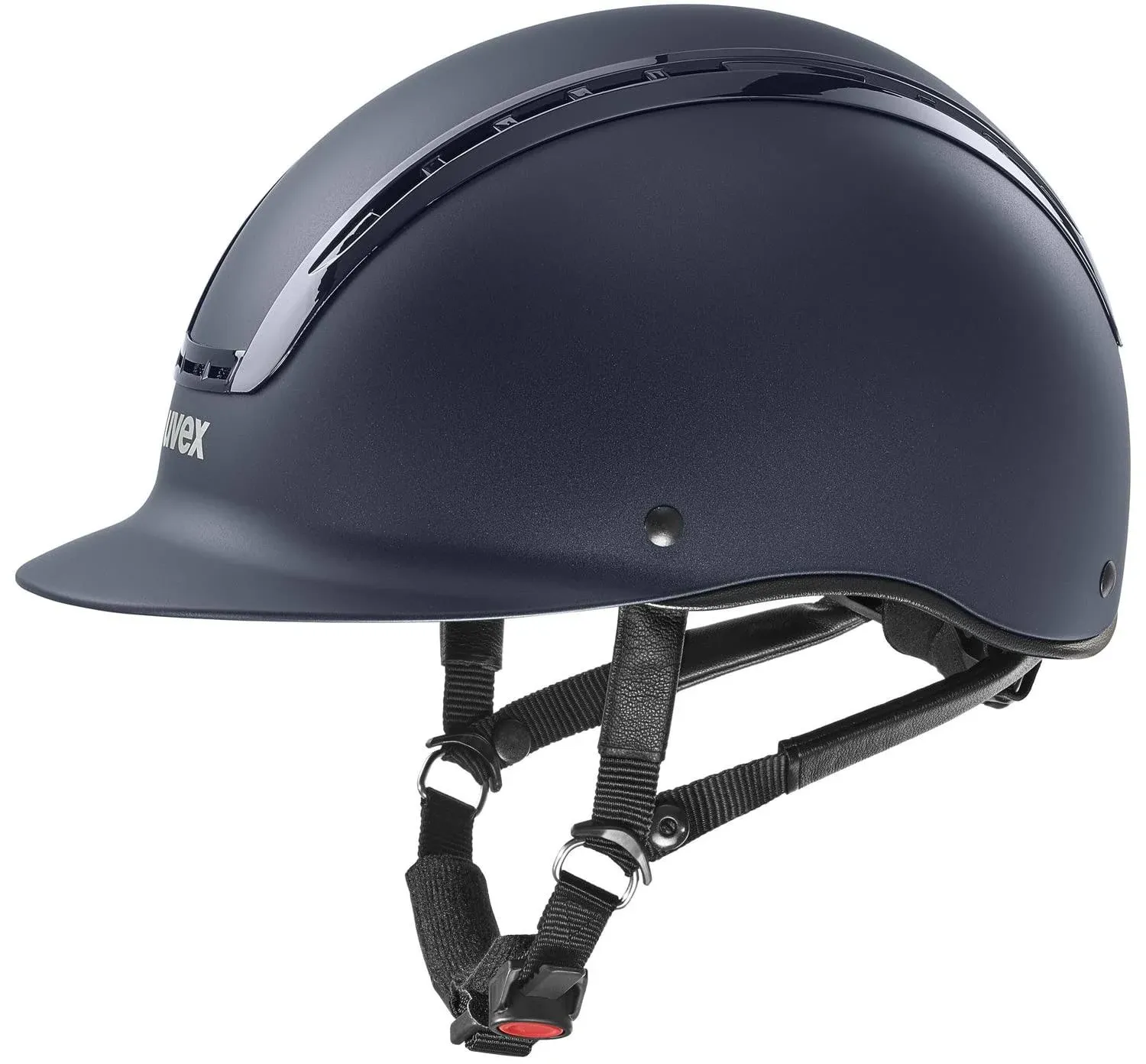 uvex suxxeed Active Horse Riding Helmet for Women & Men, Navy - Adjustable & Excellent Ventilated Helmet