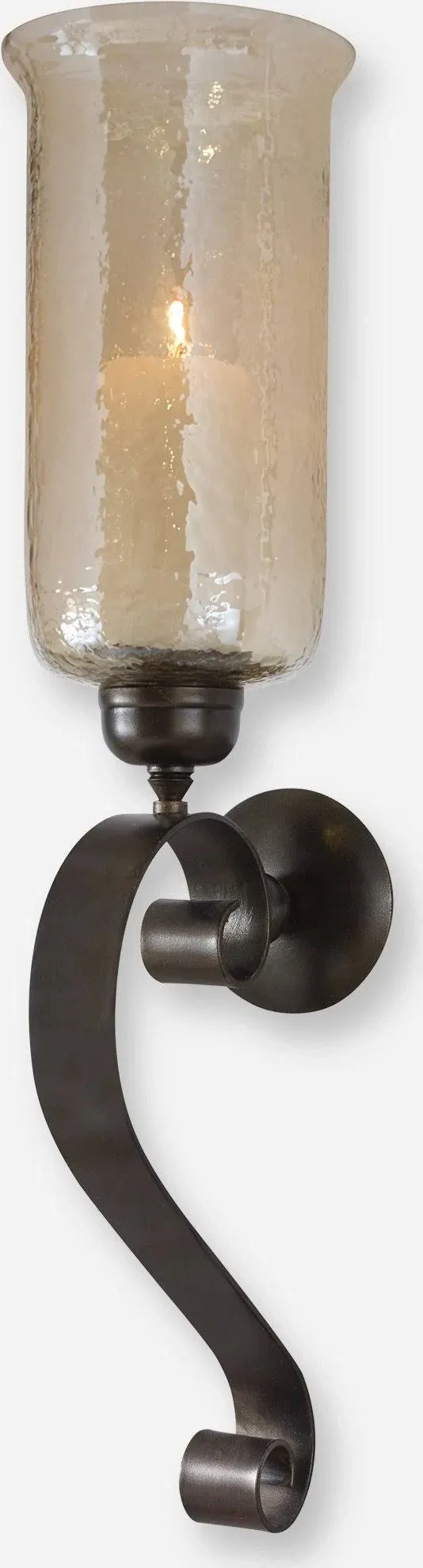 Uttermost Joselyn Bronze Candle Wall Sconce