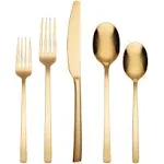 Cambridge Silversmiths Beacon 20-Piece Set, Service for 4, Gold Mirror