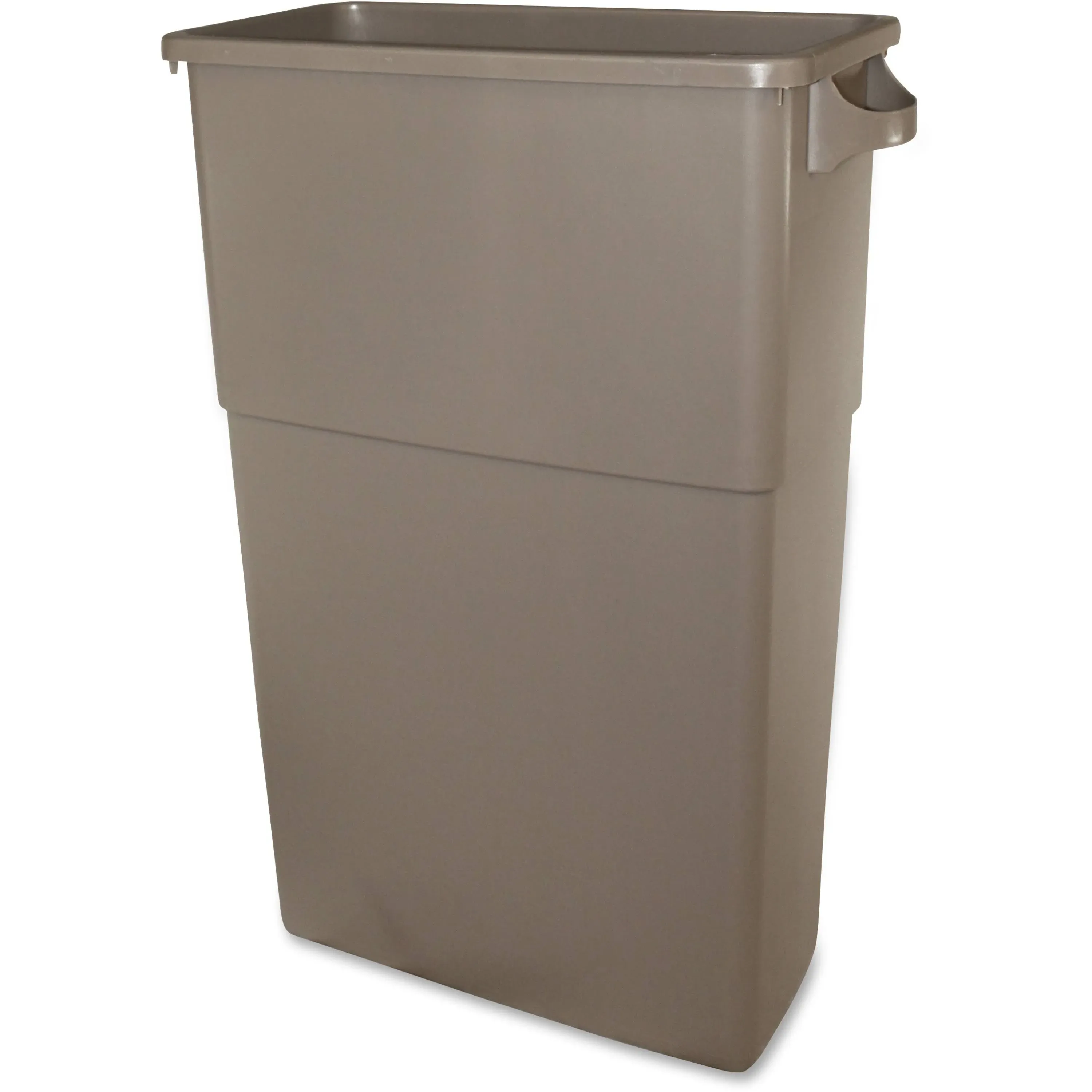 Impact 7023-15 Polyethylene Thin Bin Container, 23 Gallon Capacity, 11" Length x 23" Width x 30" Height, Beige (Case of 4)