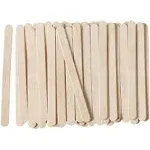 [200 Count] 4.5 Inch Wooden Multi-Purpose Popsicle Sticks for Crafts, Ice, Ice C