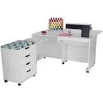 Arrow- Laverne and Shirley Sewing Cabinet White