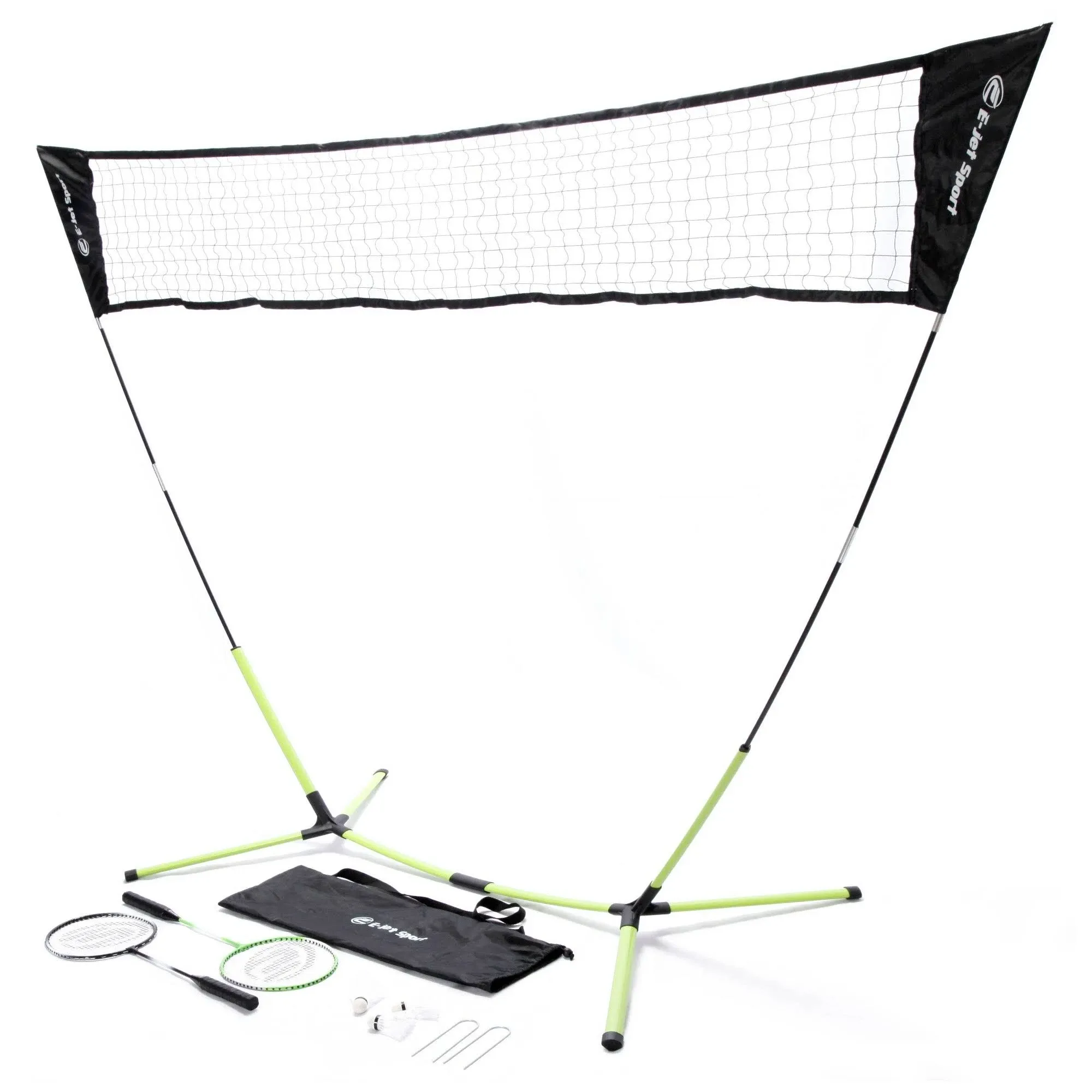 E-Jet Sport Badminton Net Outdoor Game Set with Storage Bag