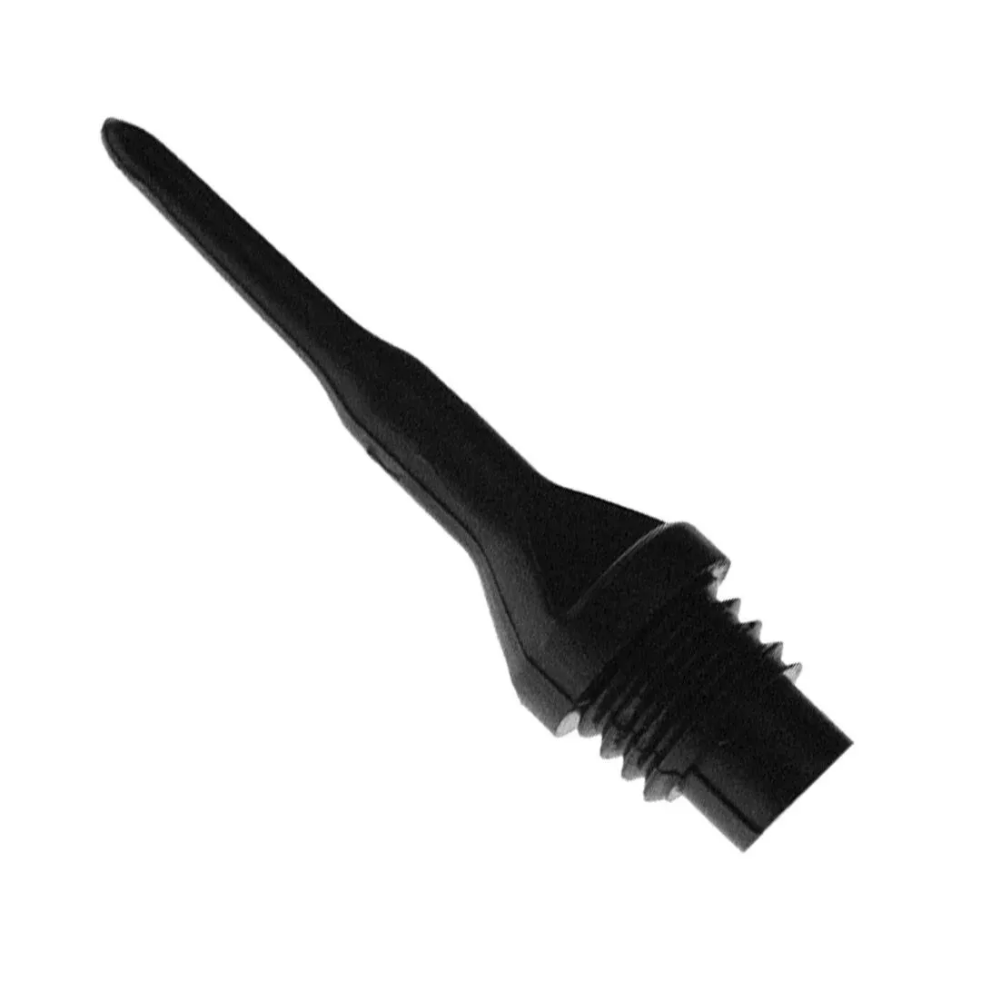 Viper Tufflex Tips II 1/4" Black 500ct Soft Dart Tips