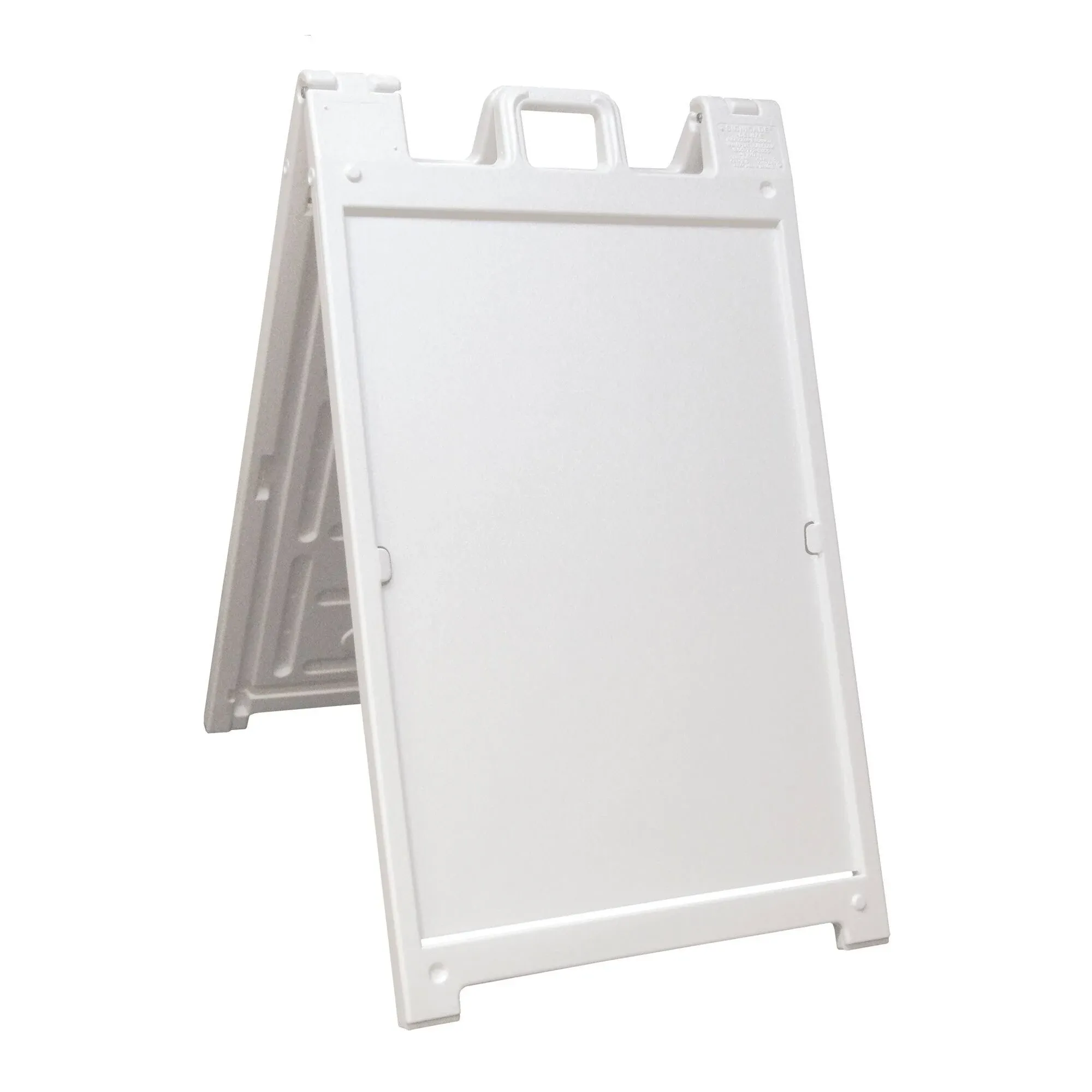 The "Signicade MDX" Portable Sign Stand - White