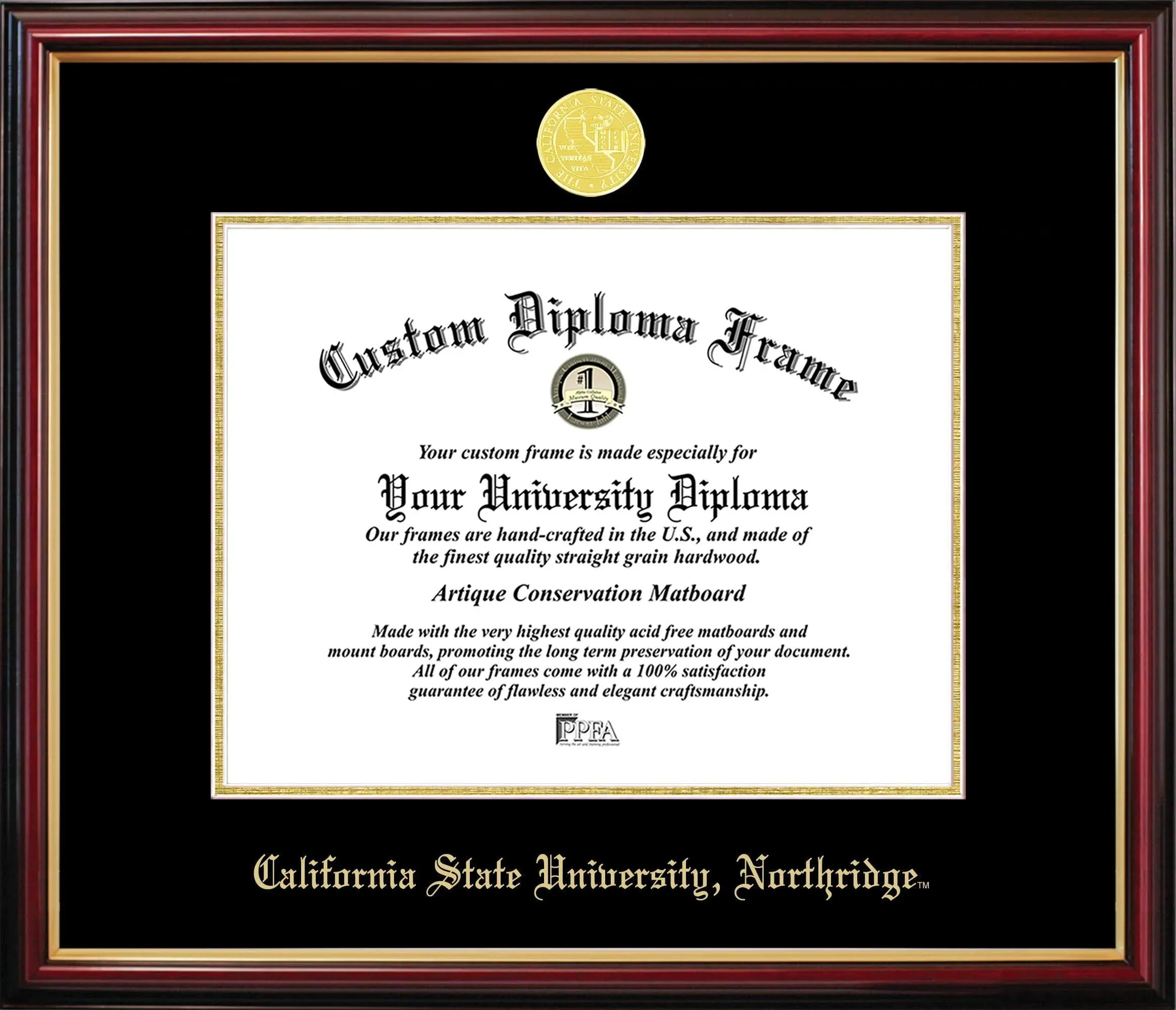 Campus Images Cal State University Northridge Petite Diploma Frame