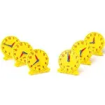 LEARNING ADVANTAGE Student Clock Set Of 6 25815