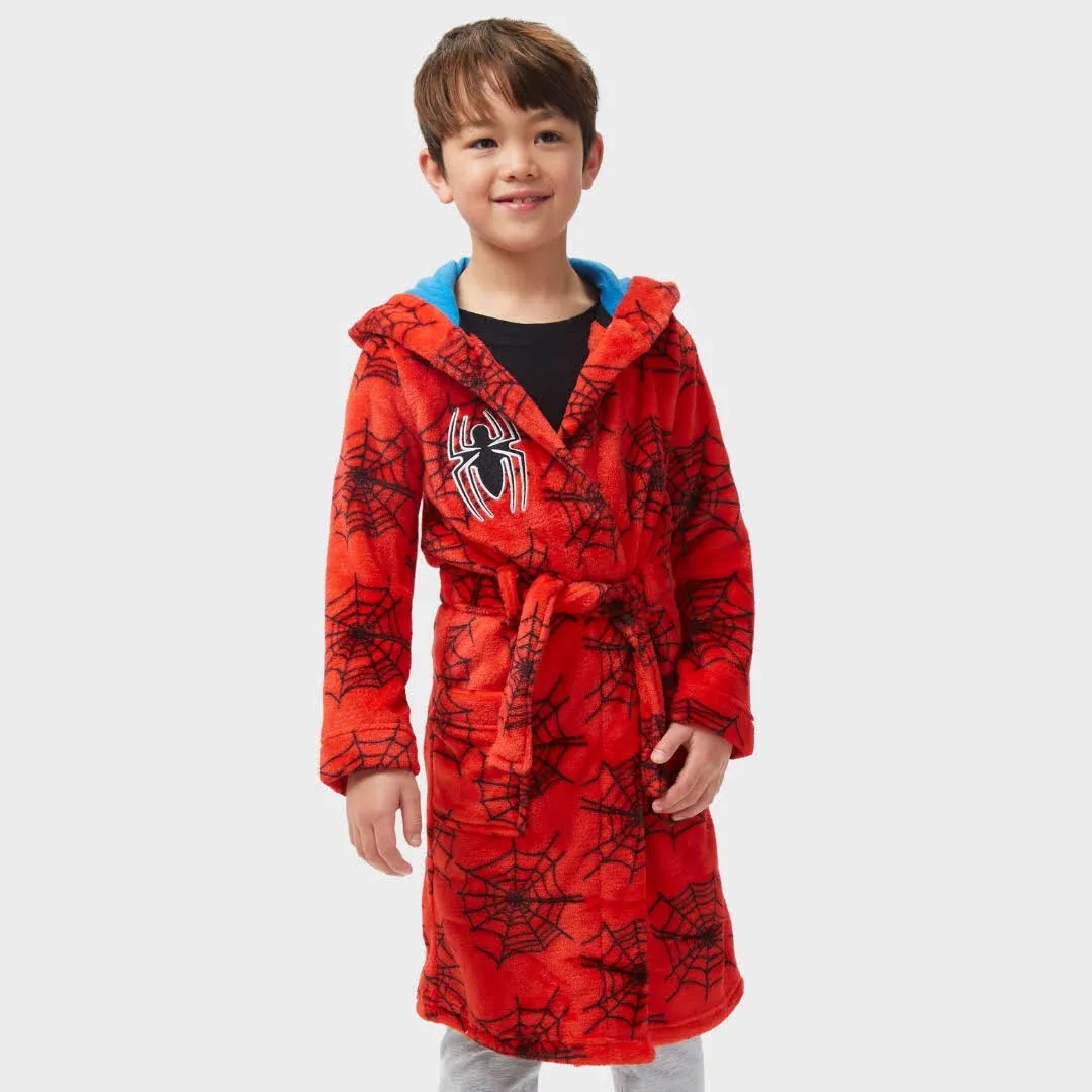 Marvel Boys' Spiderman Robe