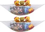 Simple Houseware Stuffed Animals Jumbo Toy Storage Hammock