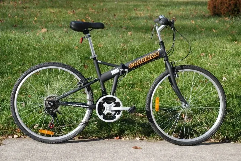 NEW COLUMBA 26" Folding Bike Shimano 18 speed Black (SP26S_BLK)  | eBay