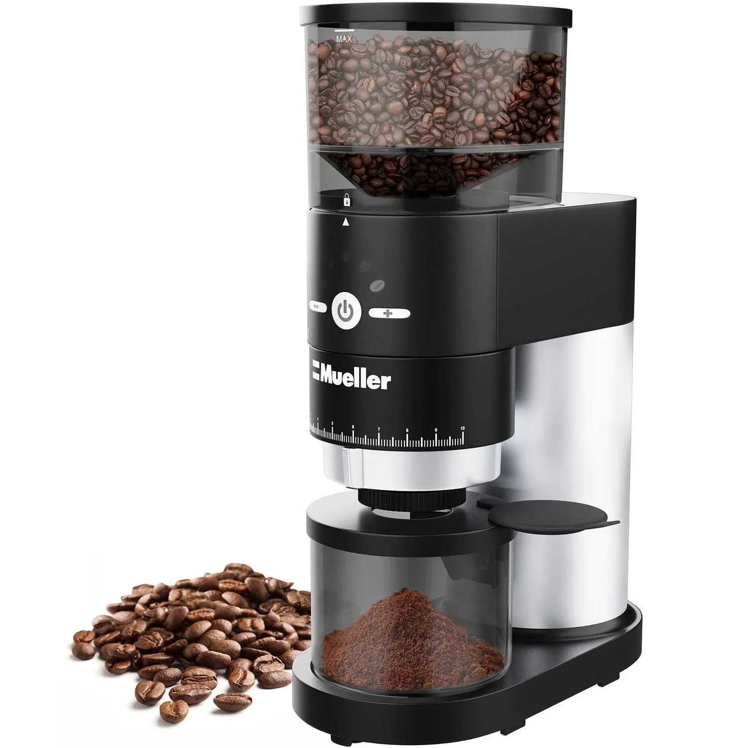 Mueller Ultra-Grind Conical Burr Grinder Professional Series, Innovative Chamber