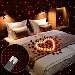 3000 Pieces Artificial Rose Petals with 24 Pieces LED Romantic Tealight Candles